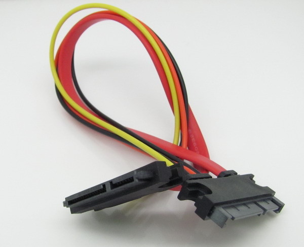 Male to Female 7+15 Pin Serixal ATA SATA Data Cable - Click Image to Close